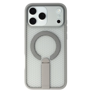 Husa TPU+PC 3D Grid Samsung Galaxy A17 4G Titanium Grey - Img 2