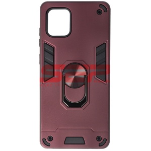 Husa TPU+PC Armor Ring Case Samsung Galaxy Note 10 Lite Wine - Img 1