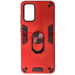 Husa TPU+PC Armor Ring Case Samsung Galaxy S20 Plus Red