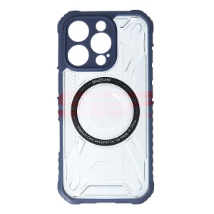 Husa TPU+PC Geometric Apple iPhone 16 Pro Blue - Img 2