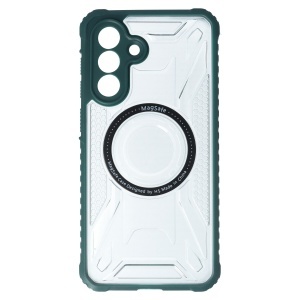 Husa TPU+PC Geometric Samsung Galaxy A36 Green - Img 2