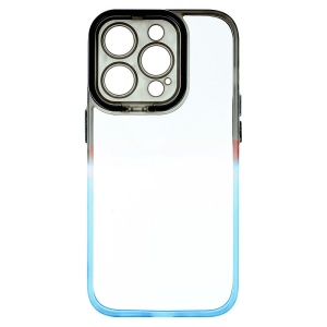 Husa TPU+PC Gradient Frame Apple iPhone 14 Pro Black-Blue