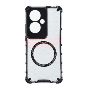 Husa TPU+PC Honeycomb Magsafe Oppo Reno11 F 5G Clear - Img 1