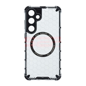 Husa TPU+PC Honeycomb Magsafe Samsung Galaxy S24 Plus Clear - Img 1
