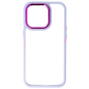 Husa TPU+PC Shell Clear Cover Apple iPhone 14 Pro Purple - Img 2