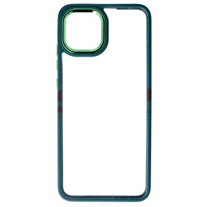 Husa TPU+PC Shell Clear Cover Samsung Galaxy A03 4G Green - Img 2