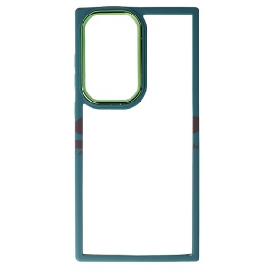 Husa TPU+PC Shell Clear Cover Samsung Galaxy S23 Ultra Green - Img 2