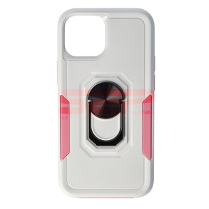 Husa TPU+PC Shockproof Ring Case Apple iPhone 13 mini Milky Pink
