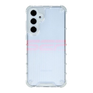 Husa TPU+PC Stripes Apple iPhone 11 Clear - Img 6