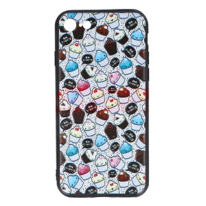 Husa TPU+PC UV Print 3D Apple iPhone 7 / 8 Cupcakes - Img 1
