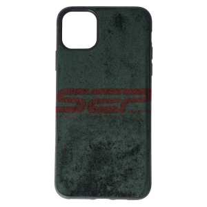 Husa TPU Velvet Apple iPhone 11 Pro Max Midnight Green - Img 1