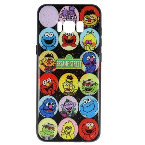 Husa UV Copy Glass Samsung Galaxy S8 Plus Sesame Street