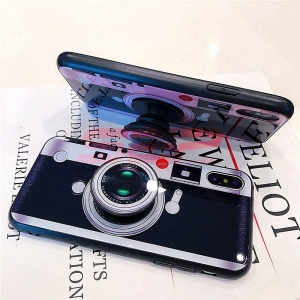 Husa Vintage Camera Apple iPhone 8 Plus Grey - Img 2
