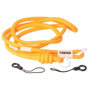 Snur textil dublu telefon mobil Orange - Img 3