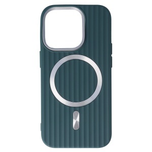 Toc TPU Magnetic Waves Apple iPhone 14 Pro Green - Img 1