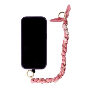 Accesoriu tip bratara cu lantisor pentru husa telefon mobil Design 16 - Img 2