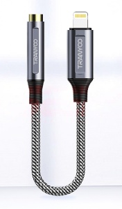 Adaptor audio jack 3.5mm - Lightning Tranyoo T-E9 - Img 4