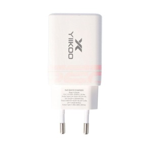 Adaptor priza Yiikoo USB-C + USB-A Fast Charge 45W Y-CGE025 - Img 2