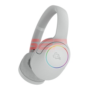 Casti audio Over the Ear cu microfon si LED Bodhi. BDI-251 GREY