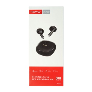 Casti audio stereo Wireless TRANYOO T-M30 BLACK - Img 2
