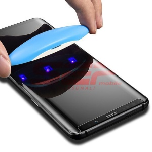 Folie protectie display sticla UV Gel Samsung Galaxy S8 Plus - Img 2