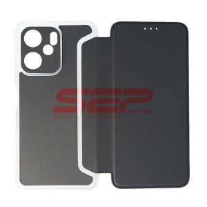 Husa FlipCover Magnet Piano Xiaomi Redmi 13C Black