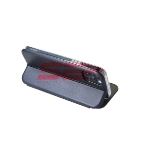 Husa FlipCover Round Apple iPhone 13 Pro Max Midnight Blue - Img 3