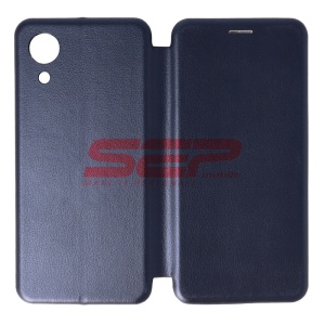 Husa FlipCover Round Samsung Galaxy A03 Core Midnight Blue