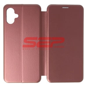 Husa FlipCover Round Samsung Galaxy A06 Wine