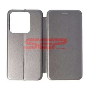 Husa FlipCover Round Xiaomi 14 5G Fossil Grey
