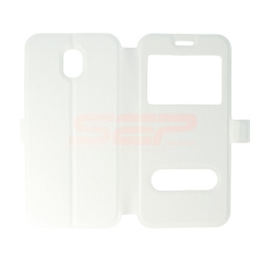 Husa FlipCover Smart View Samsung Galaxy J5 2017 WHITE