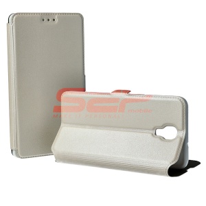 Husa FlipCover Stand Magnet LG G2 ALB