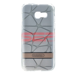 Husa Motomo 3D Stones Samsung Galaxy A3 2017 SILVER