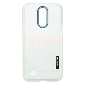Husa MOTOMO Carbon Fiber LG K10 (2017) Clear