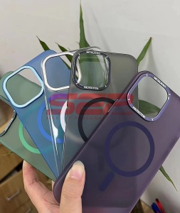 Husa PC MetalRing Magsafe Apple iPhone 14 Deep Purple - Img 2