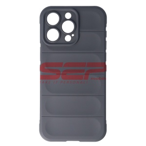 Husa Rubber Silicone Apple iPhone 15 Pro Max Dark Grey