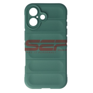 Husa Rubber Silicone Apple iPhone 16 Green