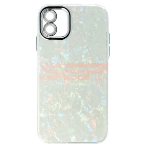 Husa silicon Aurora Shell Apple iPhone 11 Diamonds Lens