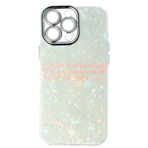 Husa silicon Aurora Shell Apple iPhone 16 Pro Diamonds Camera