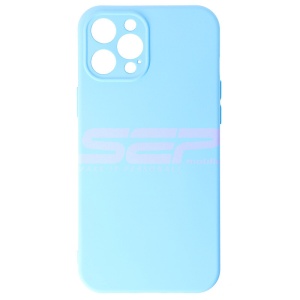 Husa silicon High Copy Apple iPhone 12 Pro Max Light Blue - Img 1