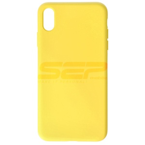 Husa silicon High Copy Apple iPhone XS Max Yellow - Img 1