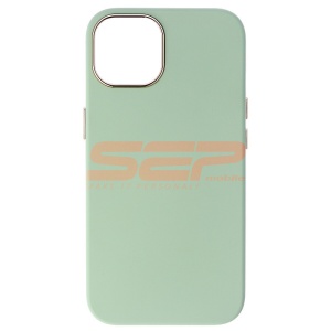 Husa silicon Liquid Cover Apple iPhone 14 Pistachio - Img 1