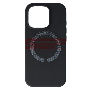 Husa silicon Mag Cover Apple iPhone 16 Pro Black