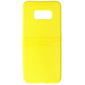 Husa silicon Mesh Case Samsung Galaxy S8 YELLOW