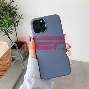 Husa silicon Square Liquid Apple iPhone 12 mini Lavander Gray - Img 3