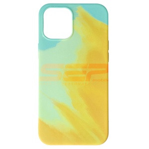 Husa silicon Watercolor Apple iPhone 12 Pro Max Autumn Leaves - Img 1