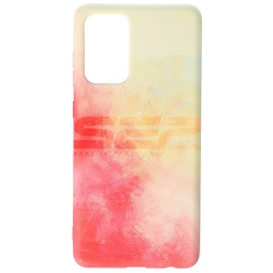 Husa silicon Watercolor Samsung Galaxy A72 Spring Cherry - Img 1