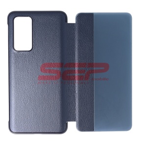 Husa Smart View Flip Huawei P40 Midnight Blue - Img 1