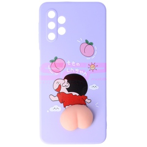 Husa TPU 3D Squishy Samsung Galaxy A32 5G Purple - Img 1