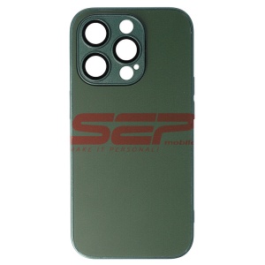 Husa TPU Frosted Glass Apple iPhone 15 Pro Green - Img 1